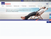 Tablet Screenshot of esselfinance.com